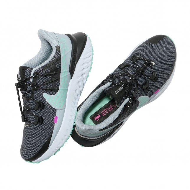 Legend react women's running hotsell shoes green / black