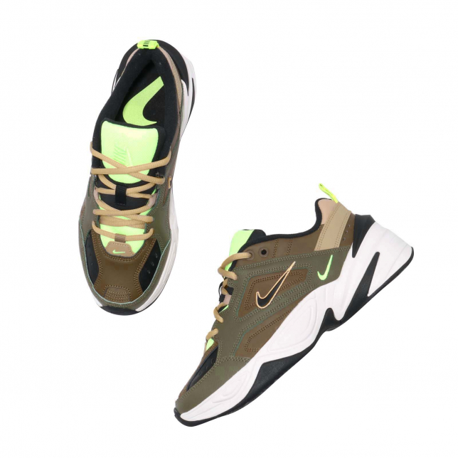 Nike WMNS M2K Tekno Medium Olive Black Yukon Brown - Apr 2019 - AO3108201