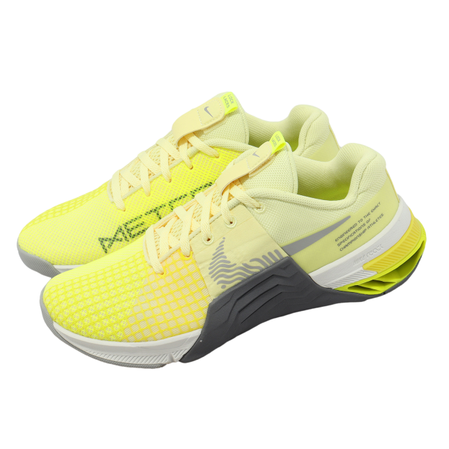 Nike Wmns Metcon 8 Citron Tint / Lt Smoke Grey