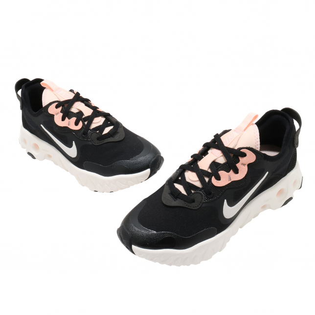 Nike WMNS React Art3mis Black Sail Crimson Tint CN8203004 - KicksOnFire.com