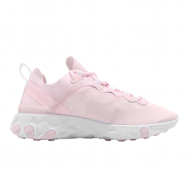 Nike WMNS React Element 55 Pale Pink White BQ2728600