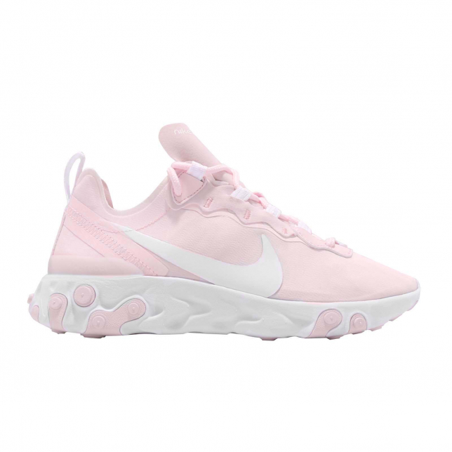 Nike WMNS React Element 55 Pale Pink White BQ2728600