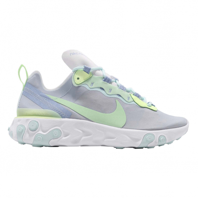 Nike WMNS React Element 55 White Frosted Spruce BQ2728100