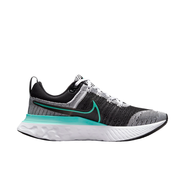 Nike WMNS React Infinity Run Flyknit 2 Aurora Green Black - Sep. 2023 - CT2423103