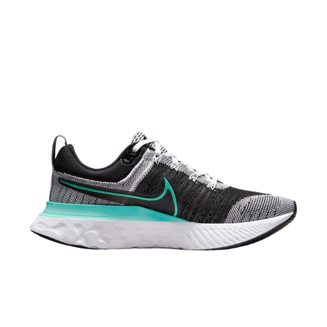 Nike WMNS React Infinity Run Flyknit 2 Aurora Green Black