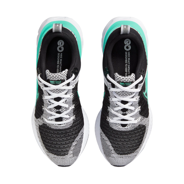 Nike WMNS React Infinity Run Flyknit 2 Aurora Green Black