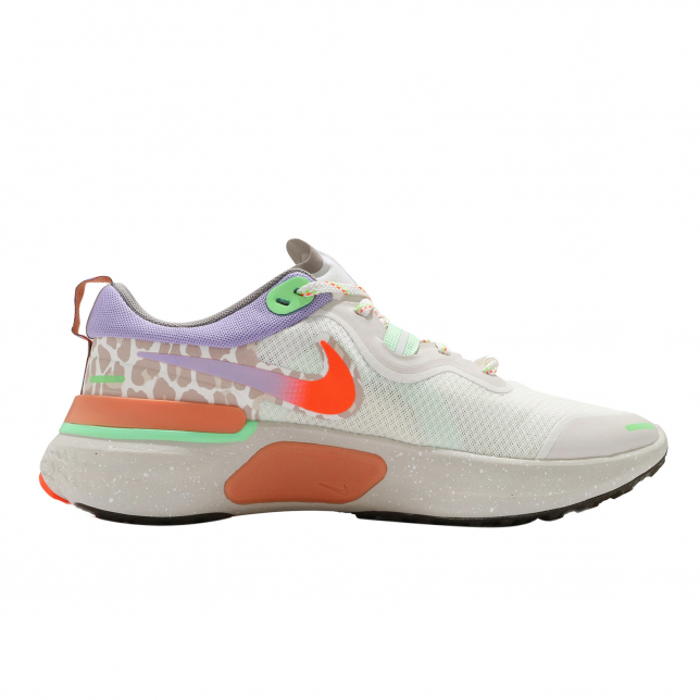 Nike WMNS React Miler Sail Hyper Crimson