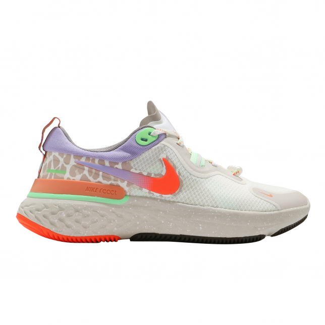 Nike WMNS React Miler Sail Hyper Crimson