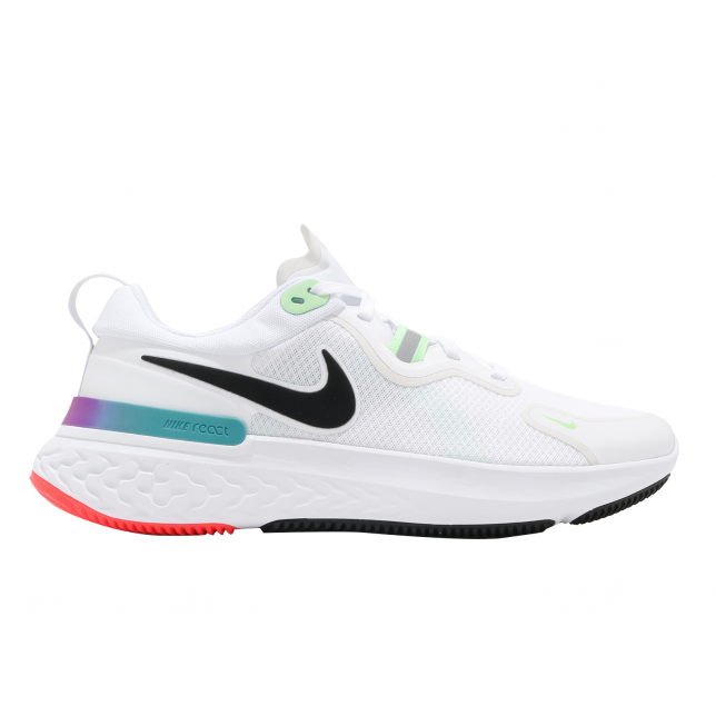 Nike WMNS React Miler White Black Vapor Green CW1778102