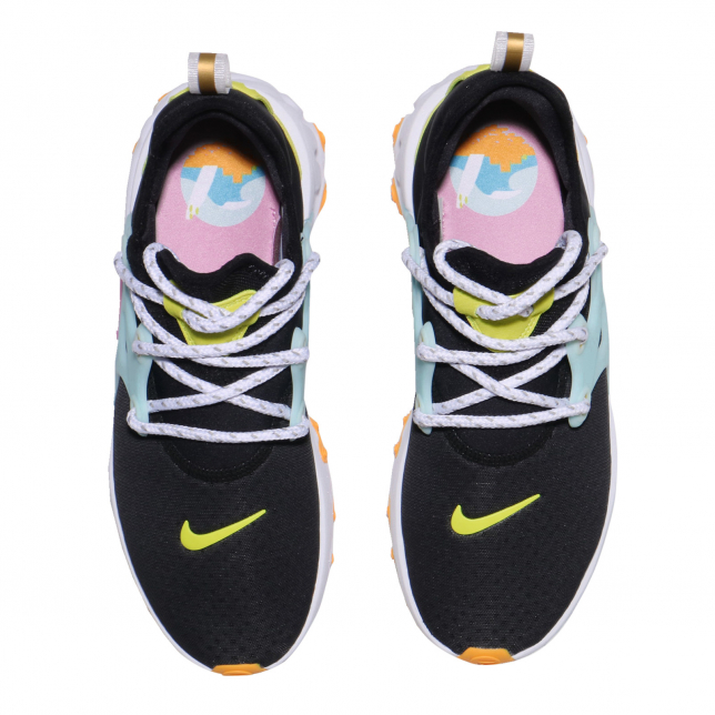 Nike WMNS React Presto Black Psychic Pink Teal Tint