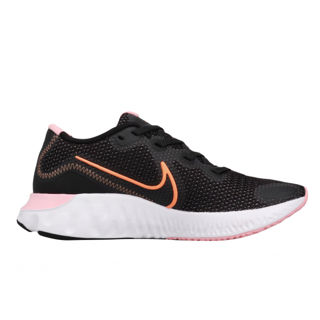 Nike WMNS Renew Run Black Orange Pulse