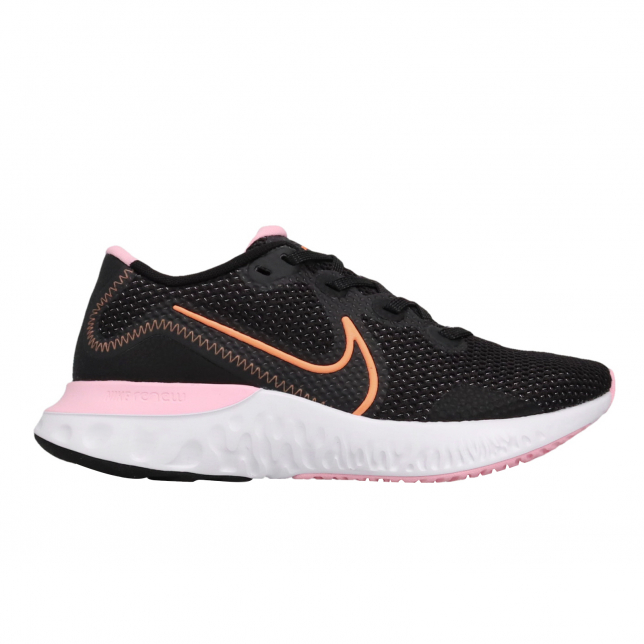 Nike WMNS Renew Run Black Orange Pulse