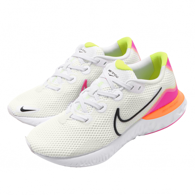 Nike WMNS Renew Run Platinum Tint Black White