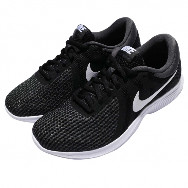 Nike WMNS Revolution 4 Black White 908999001 - KicksOnFire.com