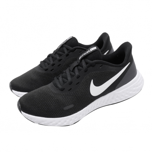 Nike WMNS Revolution 5 Black White Anthracite - Oct 2019 - BQ3207002
