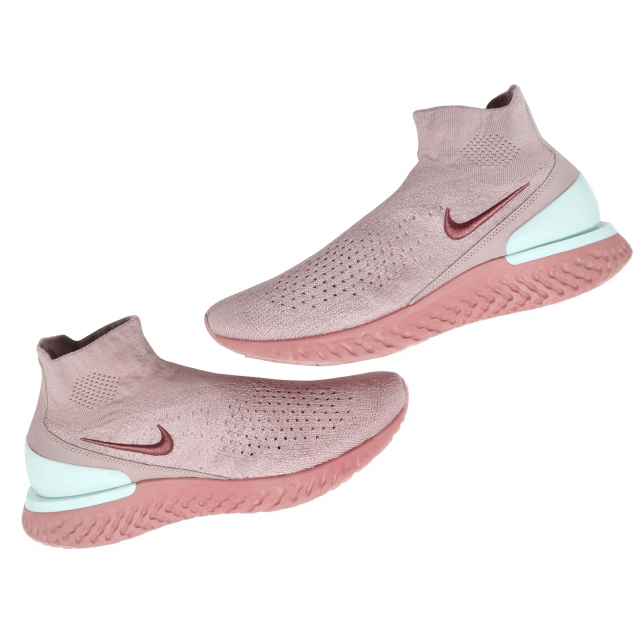 Nike WMNS Rise React Flyknit Diffused Taupe Smokey Mauve