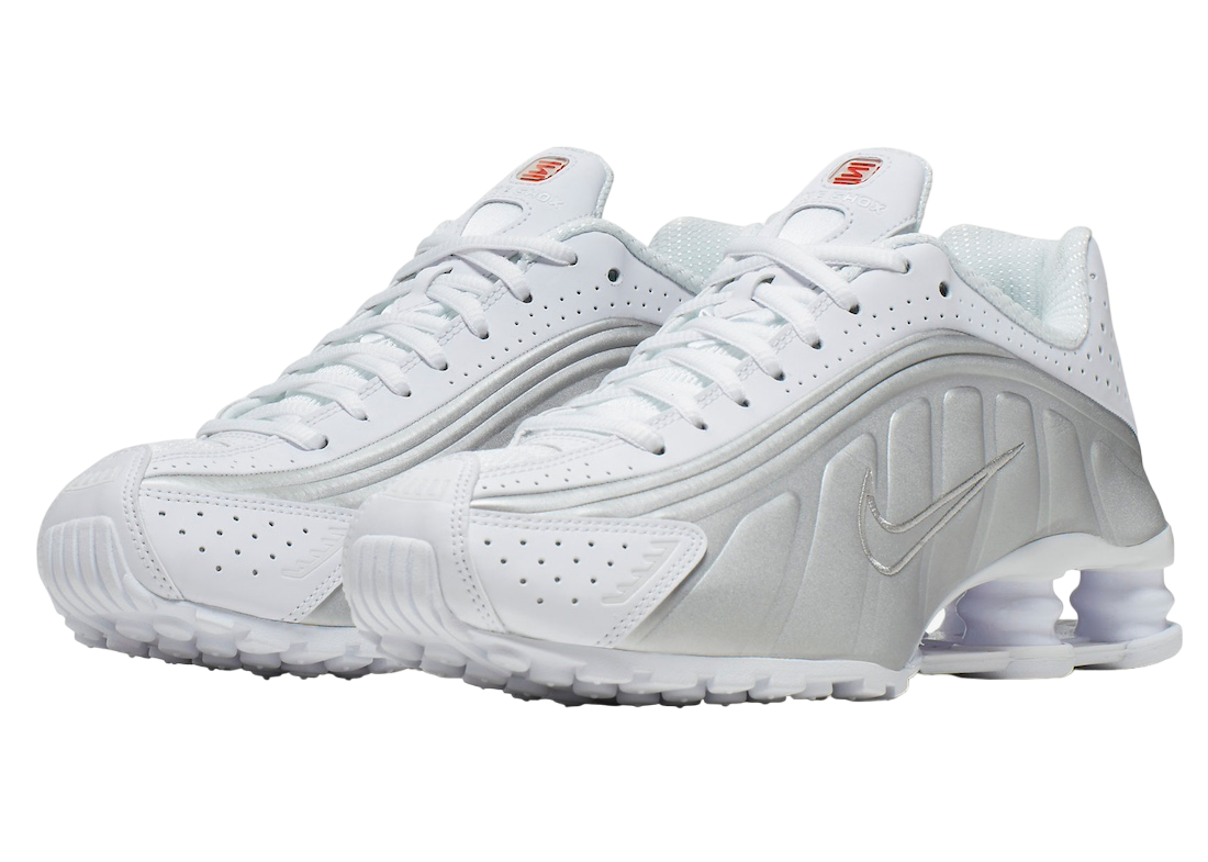 Nike WMNS Shox R4 White Metallic