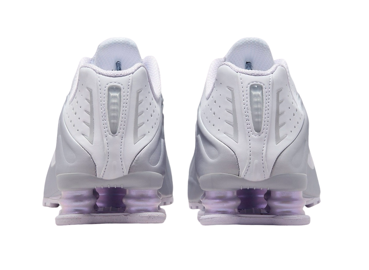 Nike Wmns Shox R4 White Metallic Platinum