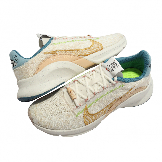 Nike WMNS Superrep Go 3 Next Nature Flyknit Sanded Gold