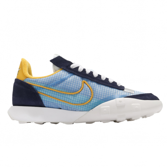 BUY Nike WMNS Waffle Racer 2X Blackened Blue University Gold