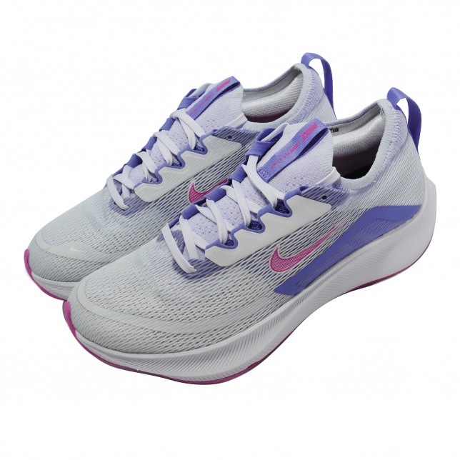 Nike WMNS Zoom Fly 4 Football Grey Fire Pink CT2401003