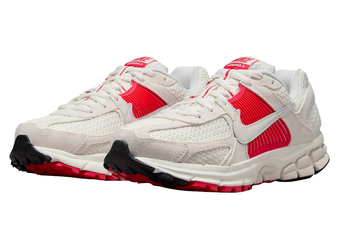 Nike WMNS Zoom Vomero 5 Sail Siren Red