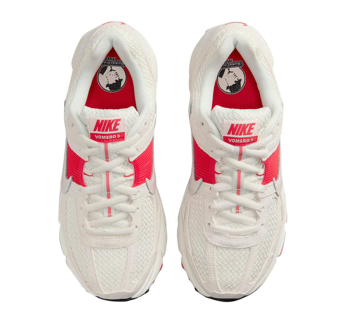 Nike WMNS Zoom Vomero 5 Sail Siren Red