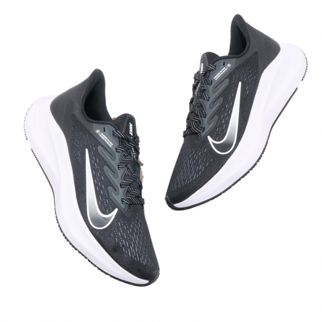 Nike WMNS Zoom Winflo 7 Black White Anthracite - Jun 2020 - CJ0302005