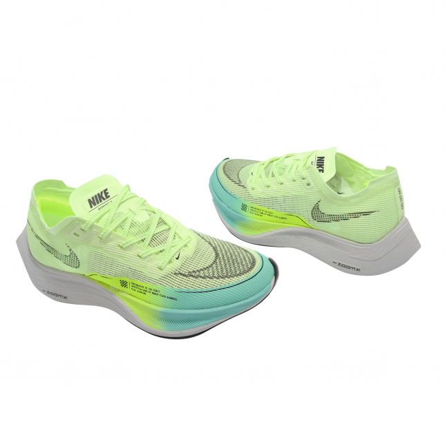 Nike WMNS ZoomX Vaporfly Next% 2 Barely Volt Dynamic Turquoise - Sep 2021 - CU4123700
