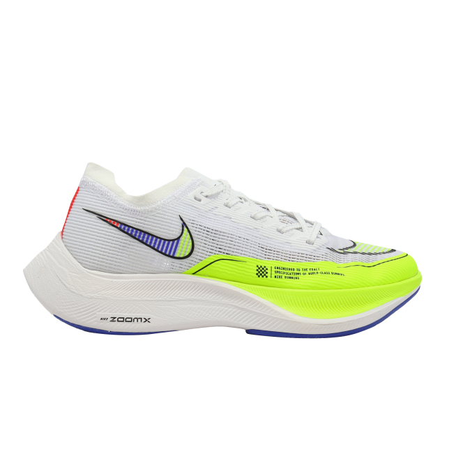 Nike WMNS ZoomX Vaporfly Next% 2 White Volt CU4123103