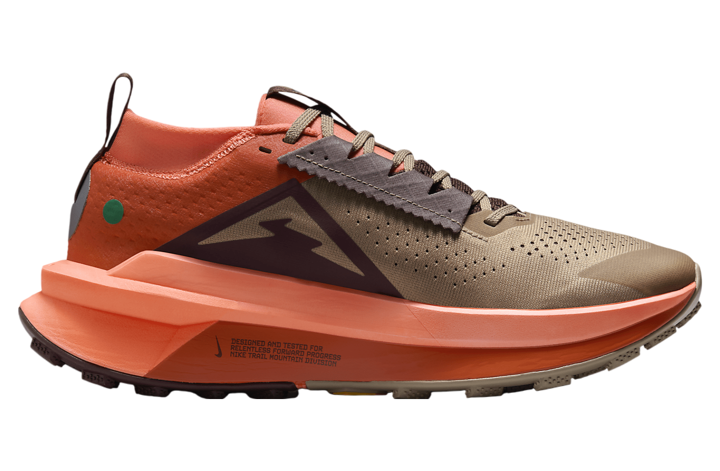 Nike Zegama 2 Khaki / Hyper Crimson