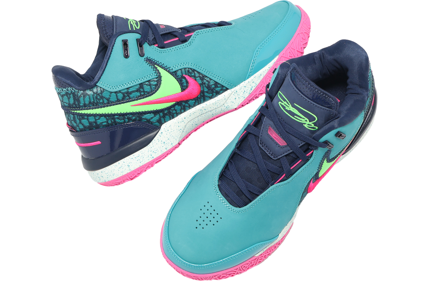 Nike ZM LeBron NXXT GEN AMPD EP Dusty Cactus / Green Strike