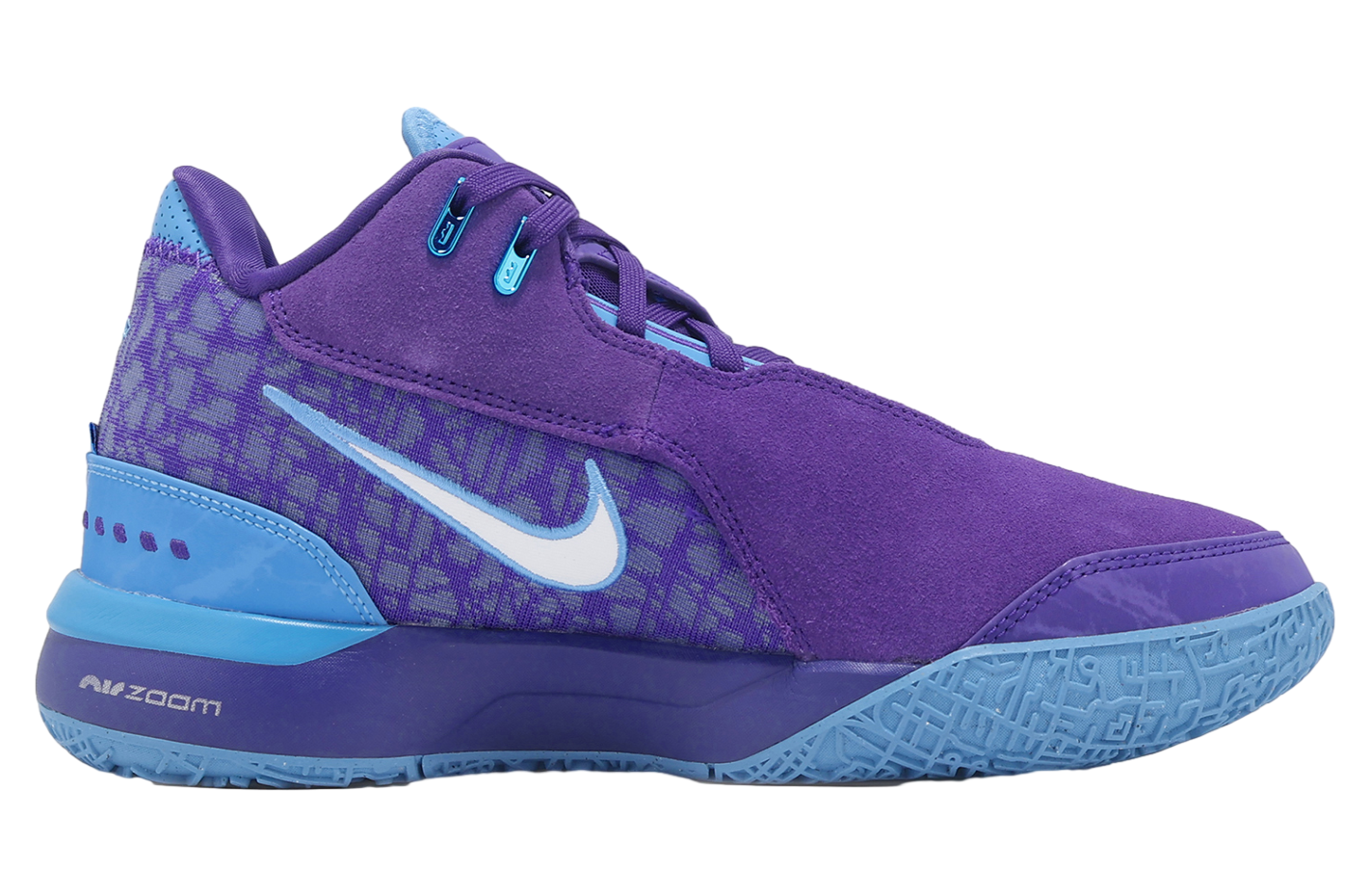 Nike ZM Lebron NXXT GEN AMPD Field Purple / Metallic Silver