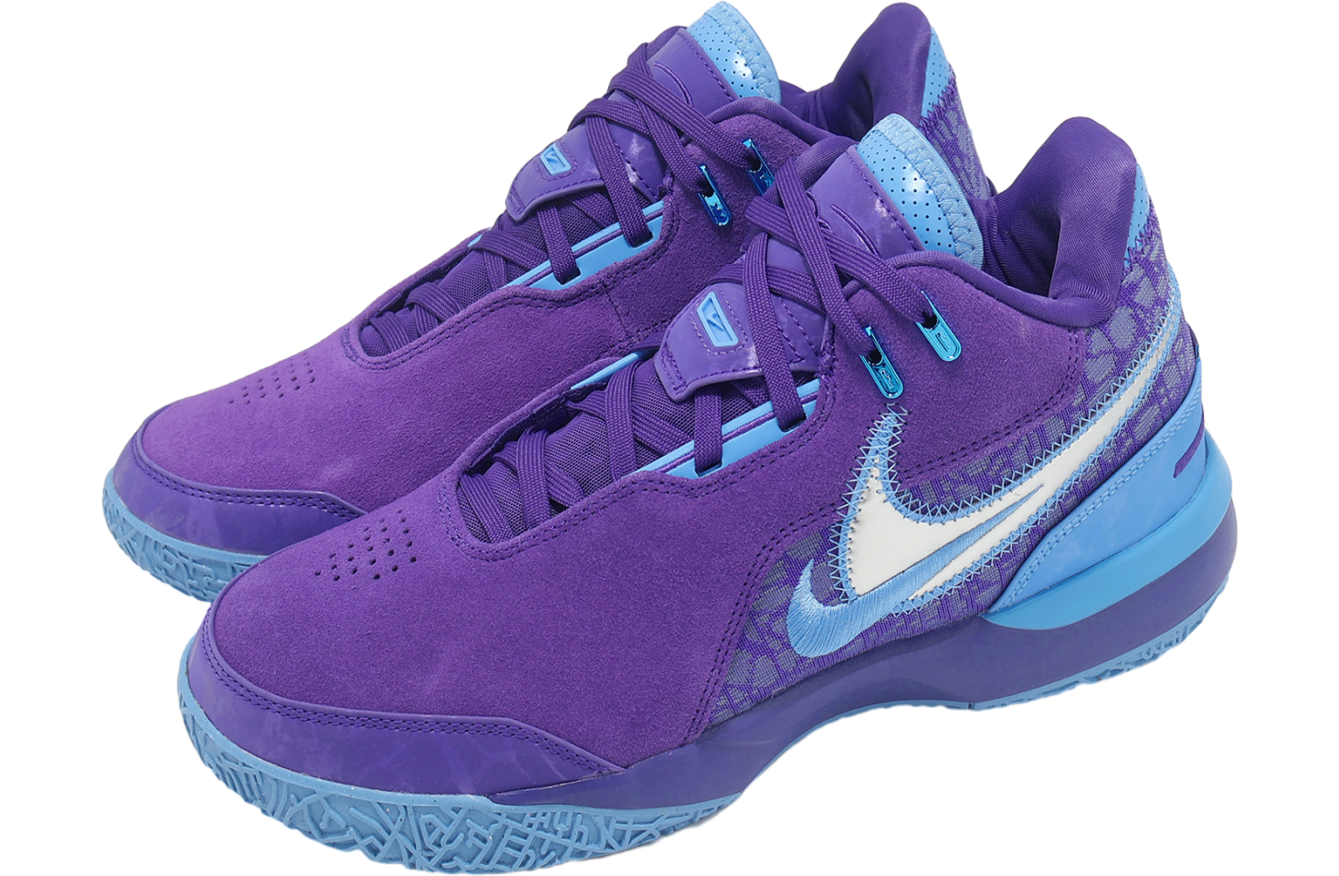 Nike ZM Lebron NXXT GEN AMPD Field Purple / Metallic Silver
