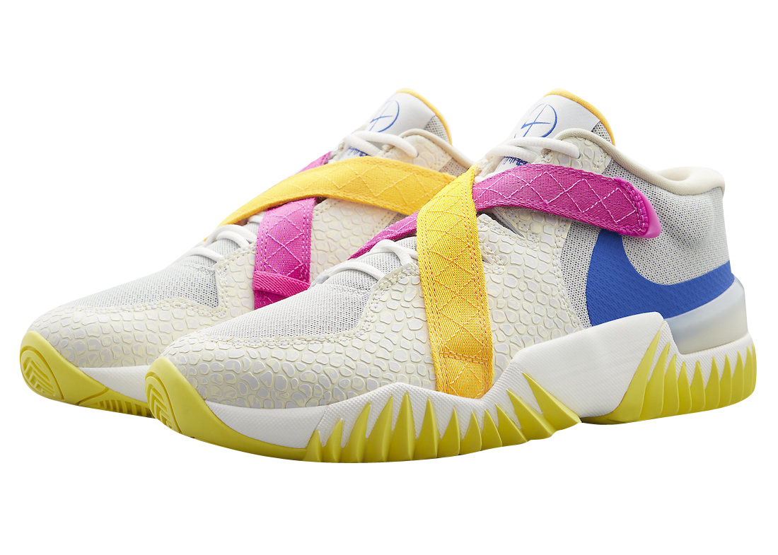 Nike Zoom Court Dragon Pink Yellow Blue DV8166-041