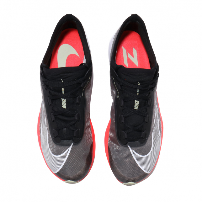 Nike Zoom Fly 3 Black White Laser Crimson