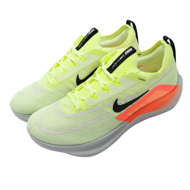 Nike Zoom Fly 4 Barely Volt Hyper Orange CT2392700 - KicksOnFire.com