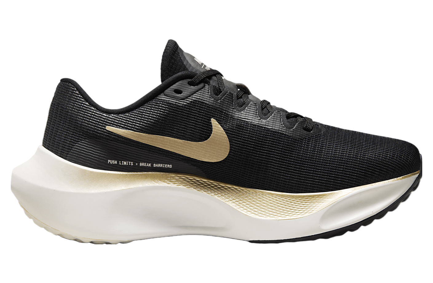 Nike Zoom Fly 5 Black / Metallic Gold Grain