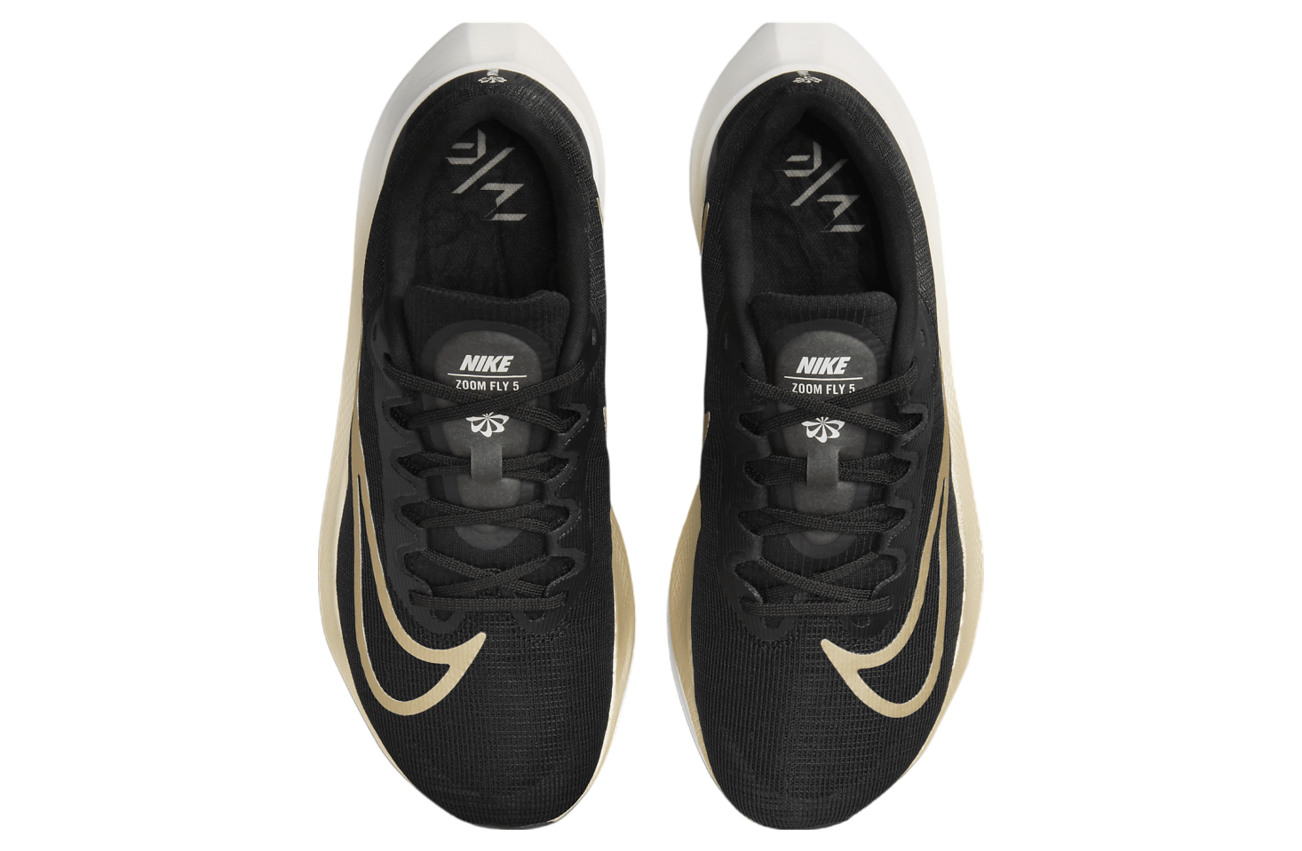 Nike Zoom Fly 5 Black / Metallic Gold Grain