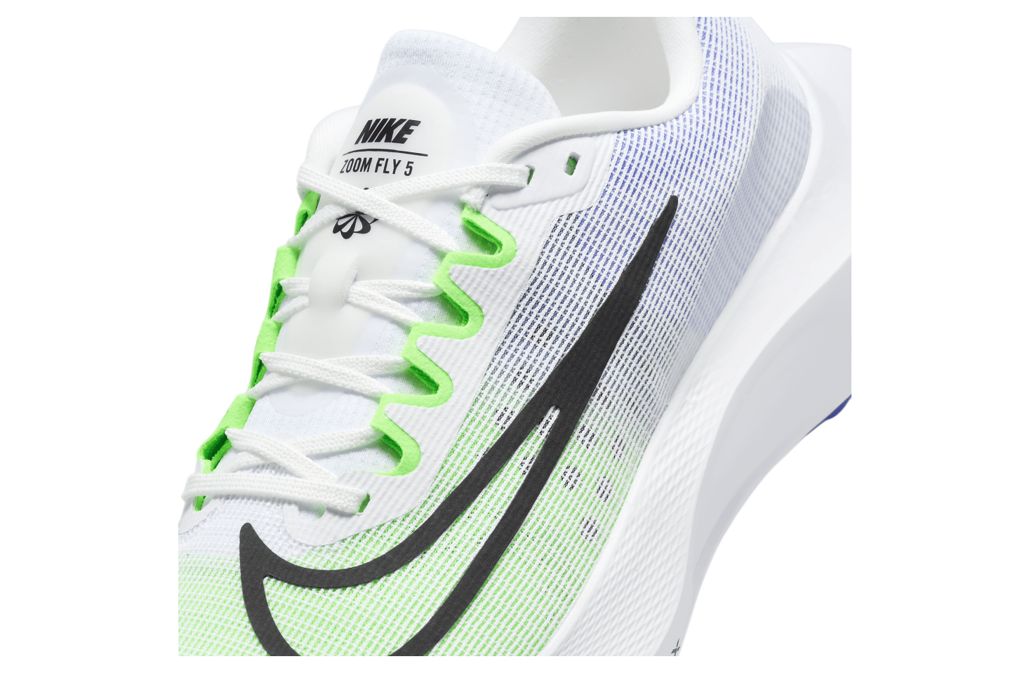 Nike Zoom Fly 5 White / Green Strike