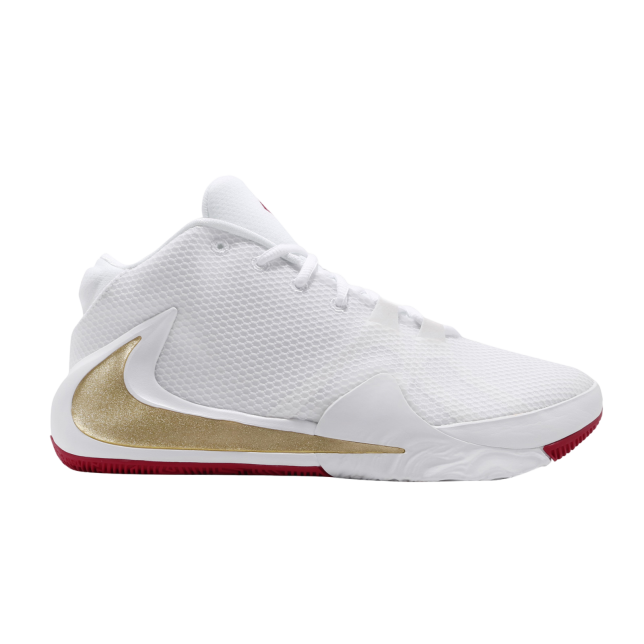 Nike Zoom Freak 1 EP White / Metallic Gold