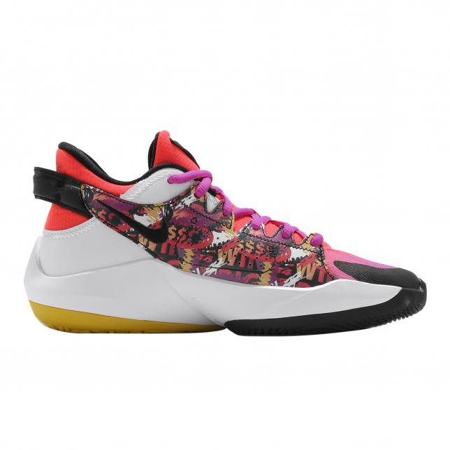 Nike Zoom Freak 2 EP GS Bright Crimson Fire Pink