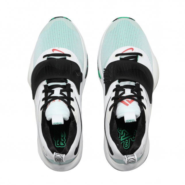 Nike Zoom Freak 3 White Clear Emerald - Sep 2021 - DA0695101