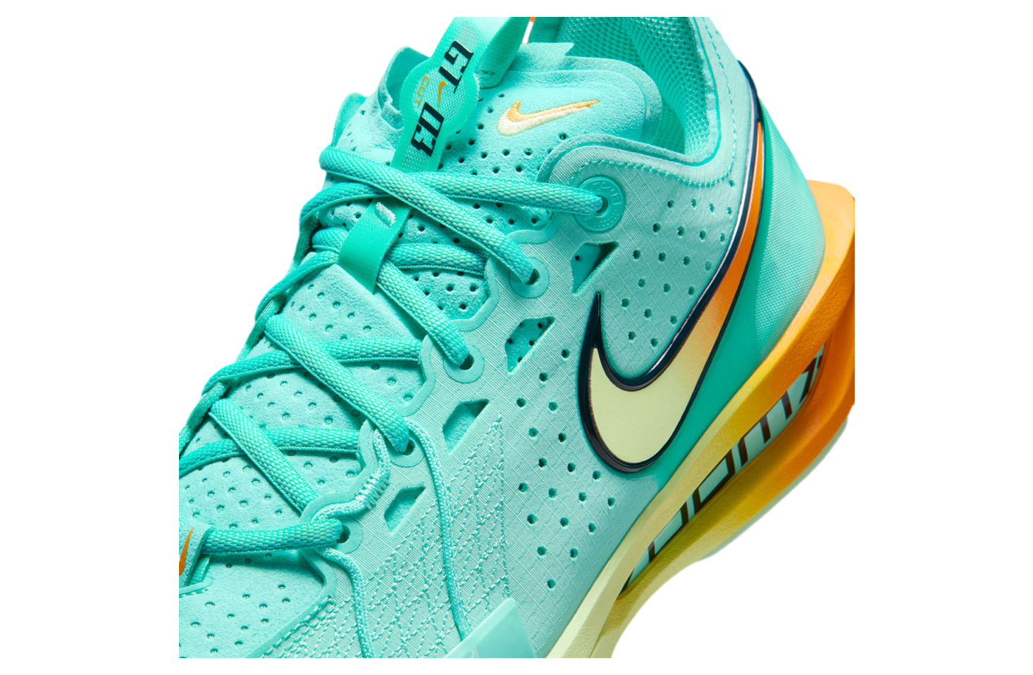 新品 NIKE AIR ZOOM G.T. CUT3 VOLT 24cm Nike Zoom GT Cut 3 Barely Volt Men's - DV2913-700/DV2918-700