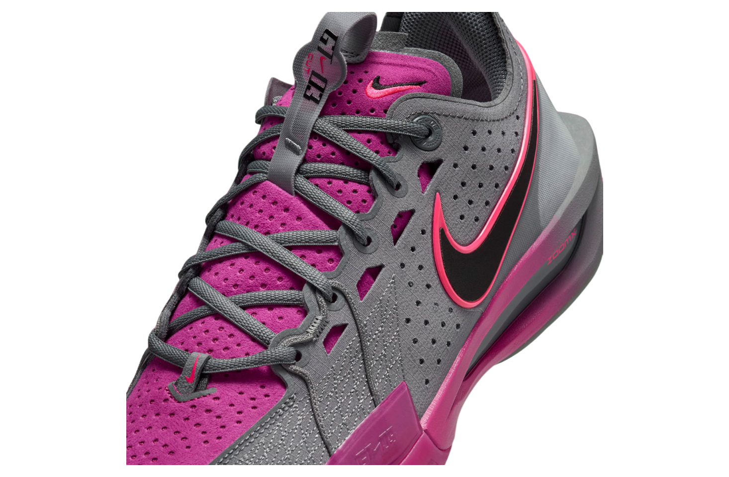 Nike Zoom GT Cut 3 Hot Fuchsia / Smoke Grey