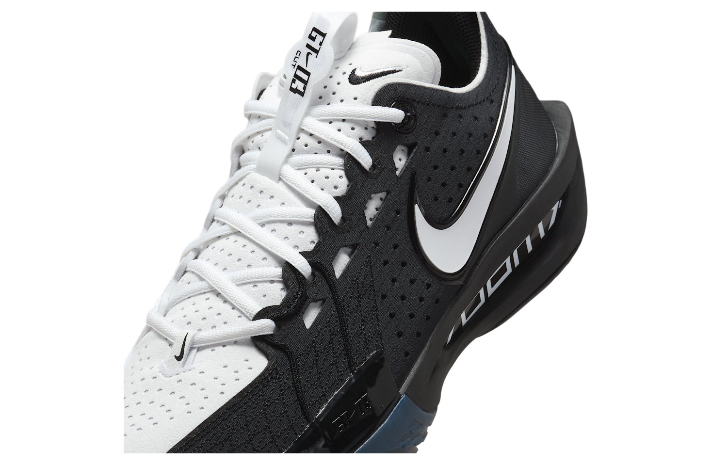 Nike Zoom GT Cut 3 Team Bank White / Black - Jul 2025 - IB4458-001
