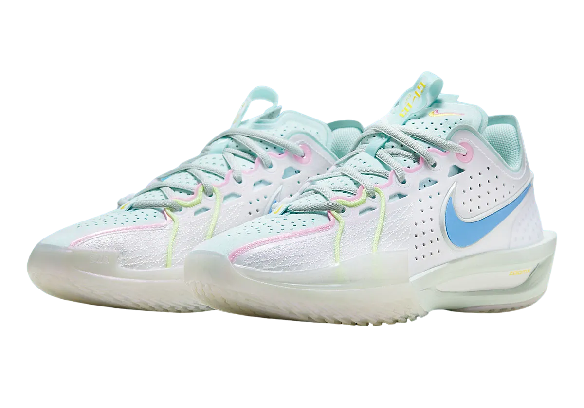 Nike Zoom GT Cut 3 White Aquarius Blue