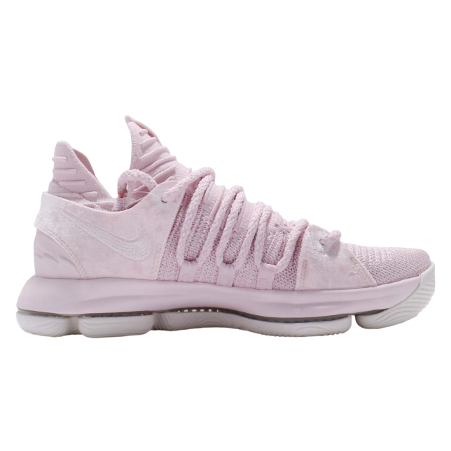 Nike Zoom KD10 AP EP Pearl Pink White Mar 2018 AQ4111600 KicksOnFire