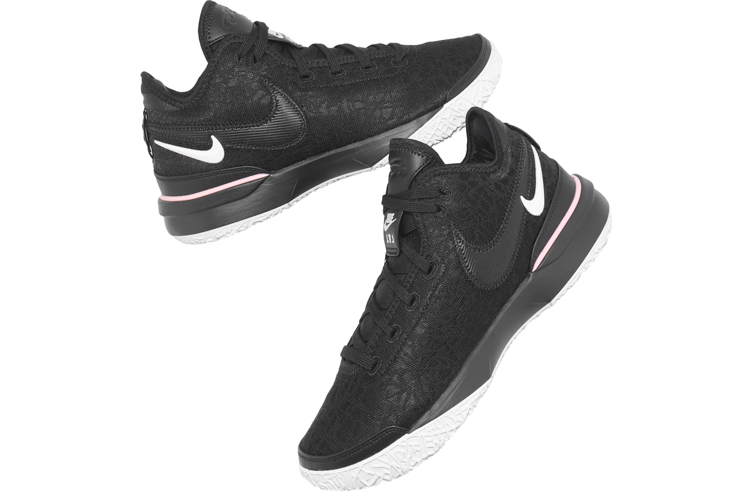 未使用 NIKE LEBRON NXXT GEN EP DR8788-003 Nike Zoom LeBron NXXT Gen 'Black Soft Pink' DR8784-003