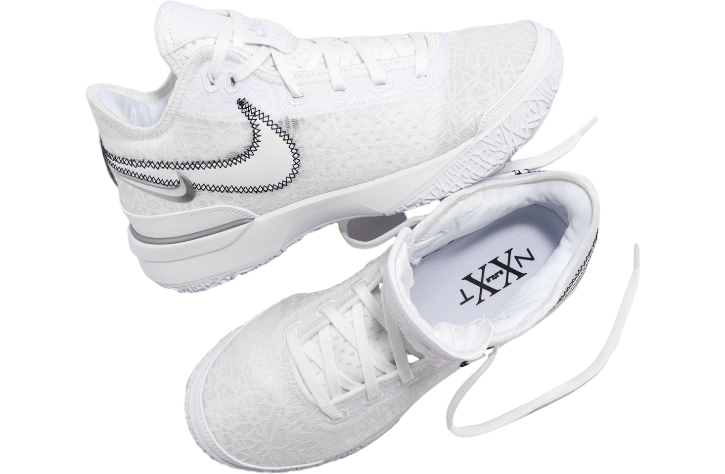 Nike Zoom LeBron NXXT GEN EP White / Metallic Silver - Mar